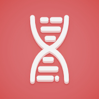 an icon of a DNA strand